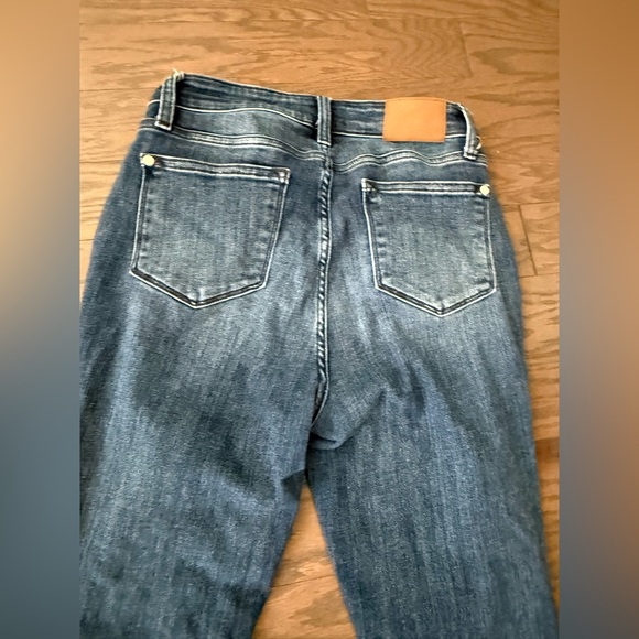 Judy Blue Skinny Fit Jeans Womens 9/29 Distressed/Destroyed Stretch Cropped - Picture 14 of 16